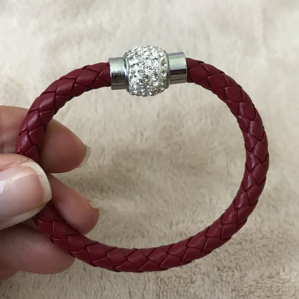 Bracelets- claret red - Picture 2 of 6